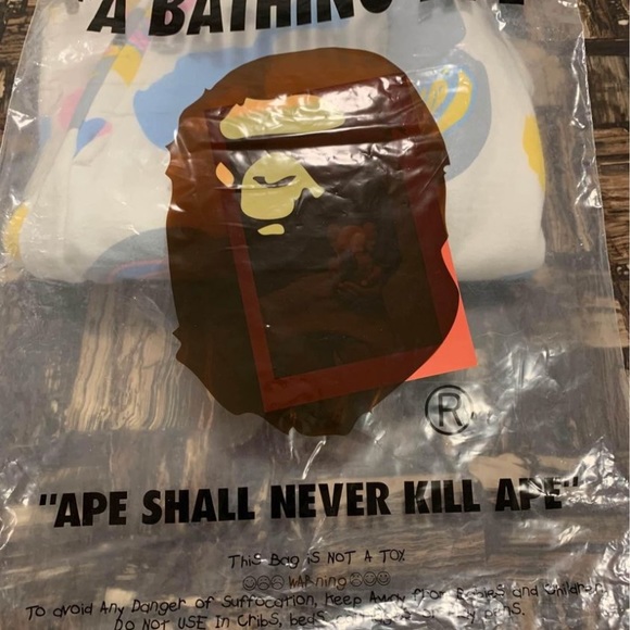 BAPE DEF CAMO WIDE SWEAT SHORTS MENS - Picture 5 of 5